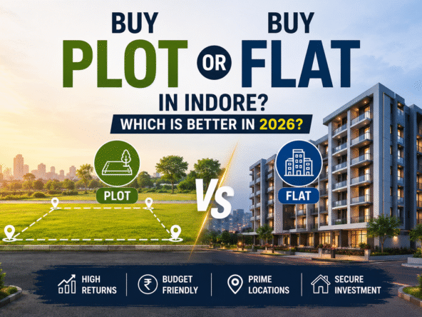 Buy Plot or Flat in Indore? Which Is Better in 2026?